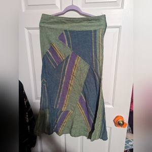 Fair trade mid skirt